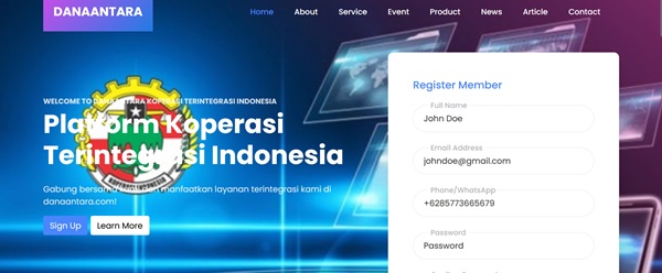 Danaantara Platform Koperasi Terintegrasi Indonesia Taekwondo Indonesia Dojang jeonsacilacap